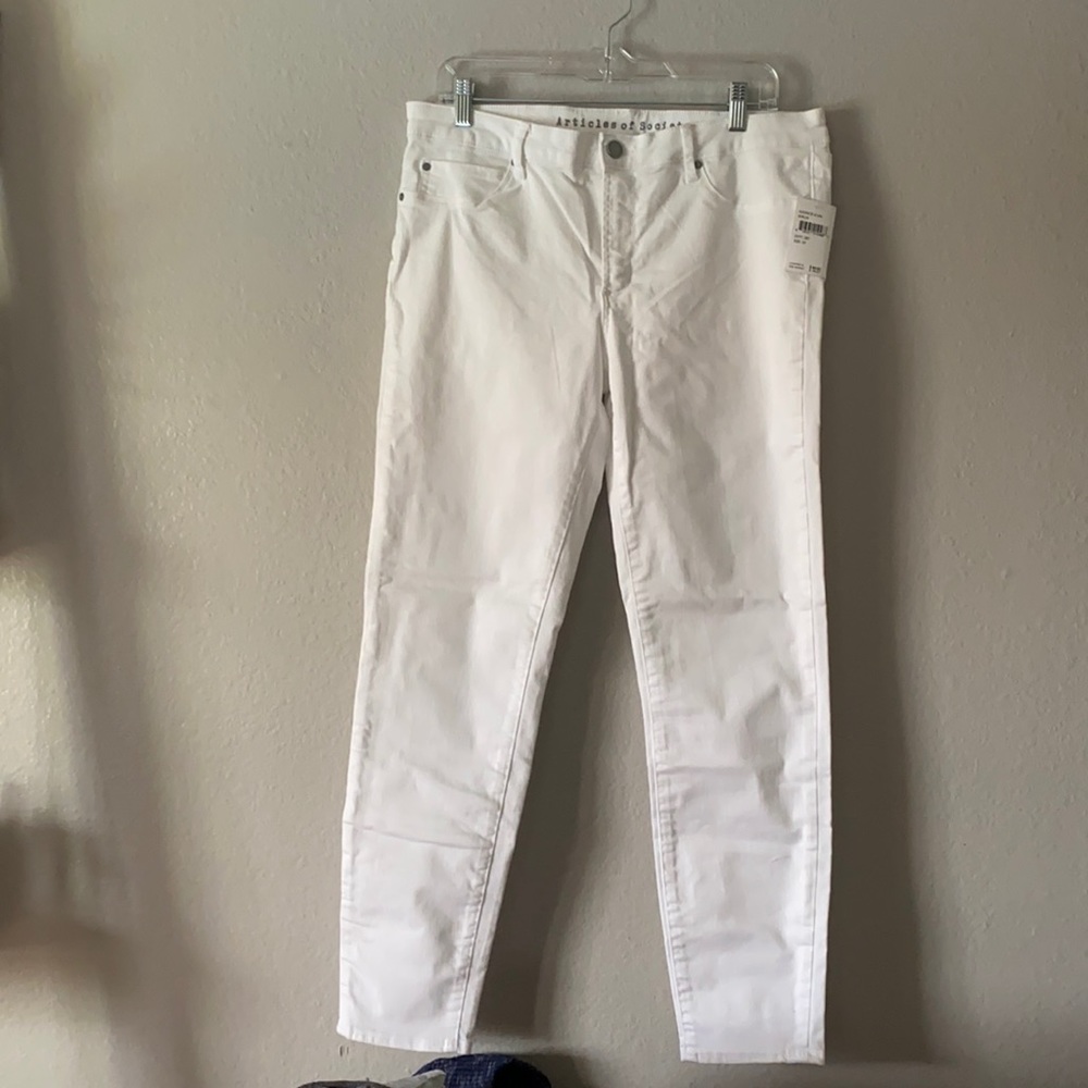 White jeans